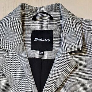 Madewell Double Breasted, Inside Lined Blazer